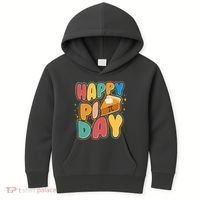 Happy Pi Day 3 14 Pie Slice March 14 Kids Hoodie thumb 0