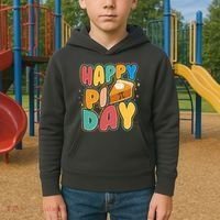 Happy Pi Day 3 14 Pie Slice March 14 Kids Hoodie thumb 2