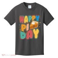 Happy Pi Day 3 14 Pie Slice March 14 Kids T-Shirt thumb 0