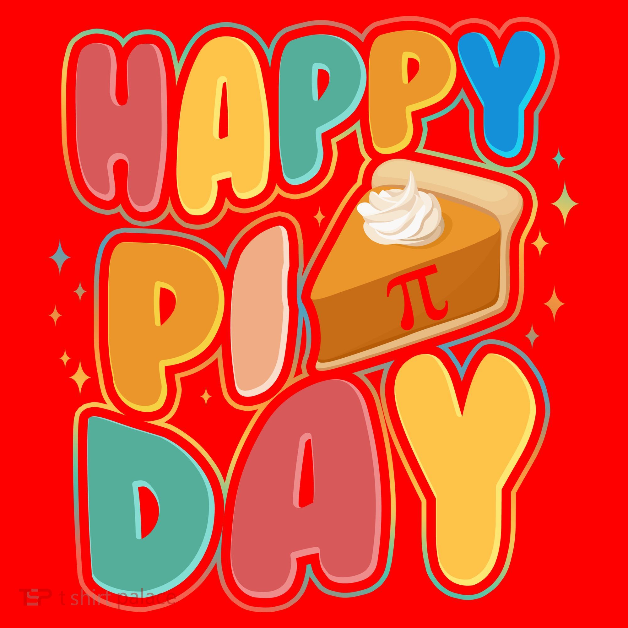Happy Pi Day 3 14 Pie Slice March 14 Santa Hat