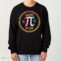 Happy Pi Day Mathematischer Mathematiklehrer Pi 3.14 Women's Sweatshirt thumb 0