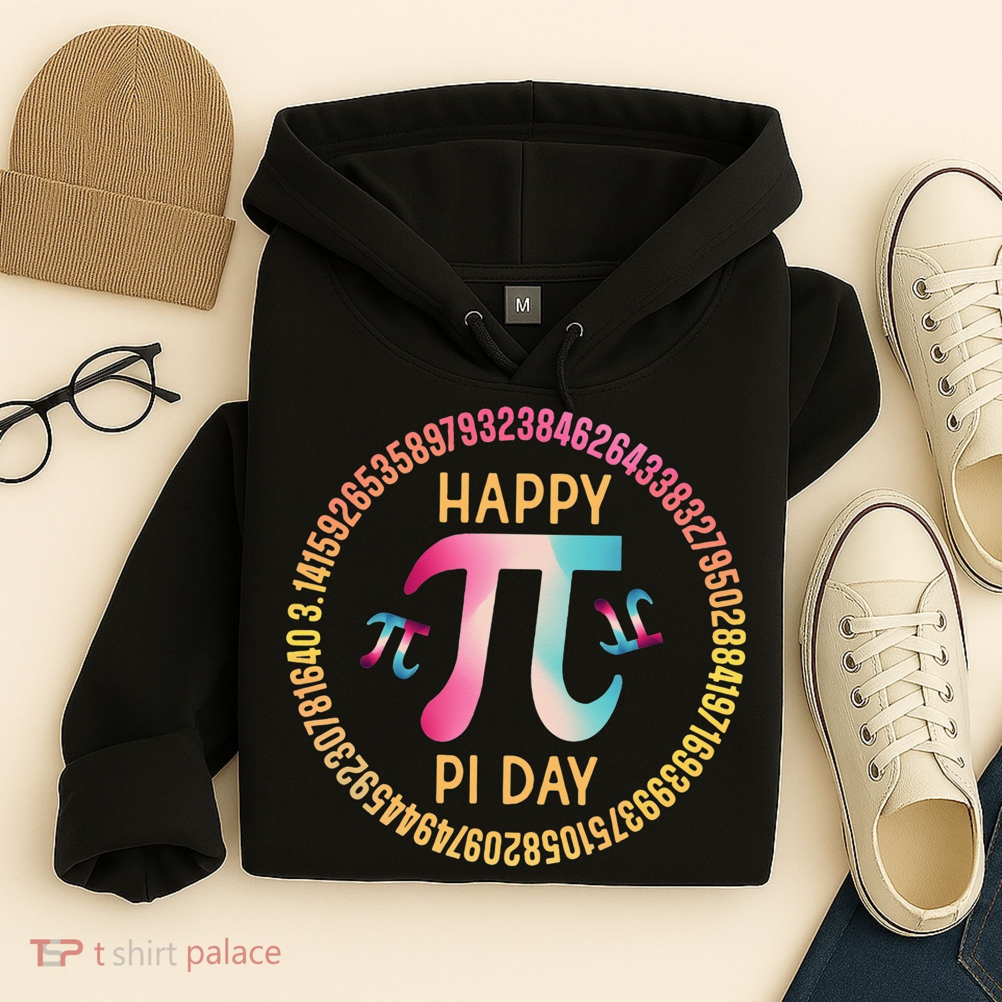 Happy Pi Day Mathematischer Mathematiklehrer Pi 3.14 Hoodie