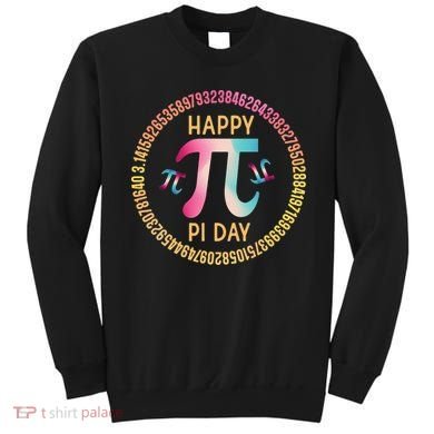 Happy Pi Day Mathematischer Mathematiklehrer Pi 3.14 Sweatshirt