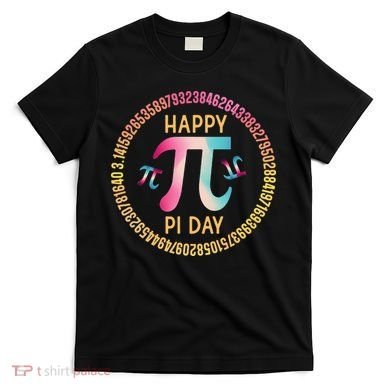 Happy Pi Day Mathematischer Mathematiklehrer Pi 3.14 T-Shirt