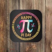 Happy Pi Day Mathematischer Mathematiklehrer Pi 3.14 Coaster thumb 0