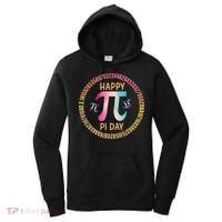Happy Pi Day Mathematischer Mathematiklehrer Pi 3.14 Women's Hoodie thumb 0