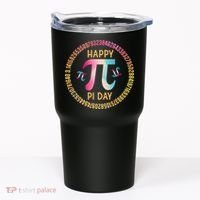 Happy Pi Day Mathematischer Mathematiklehrer Pi 3.14 Tumbler thumb 0