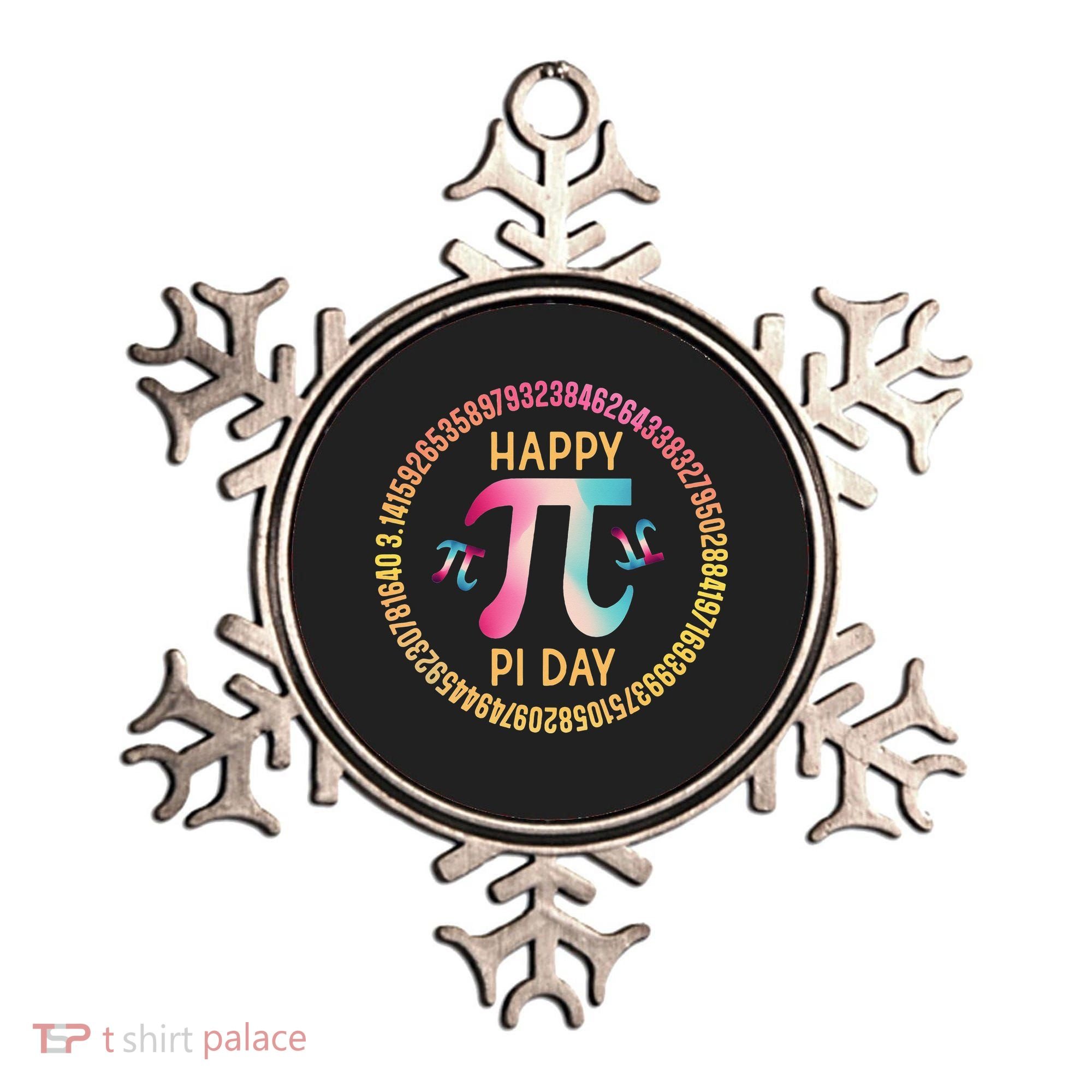 Happy Pi Day Mathematischer Mathematiklehrer Pi 3.14 Ornament