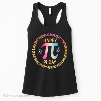 Happy Pi Day Mathematischer Mathematiklehrer Pi 3.14 Women's Tank Top
