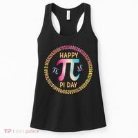 Happy Pi Day Mathematischer Mathematiklehrer Pi 3.14 Women's Tank Top thumb 0