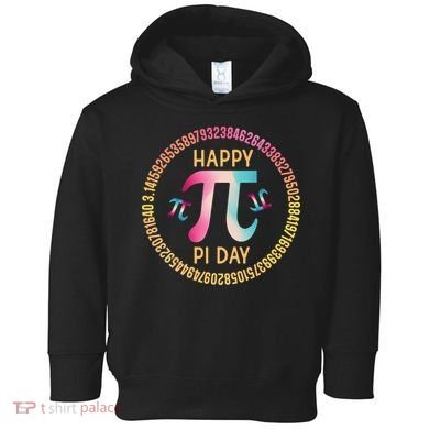 Happy Pi Day Mathematischer Mathematiklehrer Pi 3.14 Toddler Hoodie