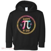 Happy Pi Day Mathematischer Mathematiklehrer Pi 3.14 Toddler Hoodie thumb 0