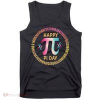 Happy Pi Day Mathematischer Mathematiklehrer Pi 3.14 Tank Top thumb 0
