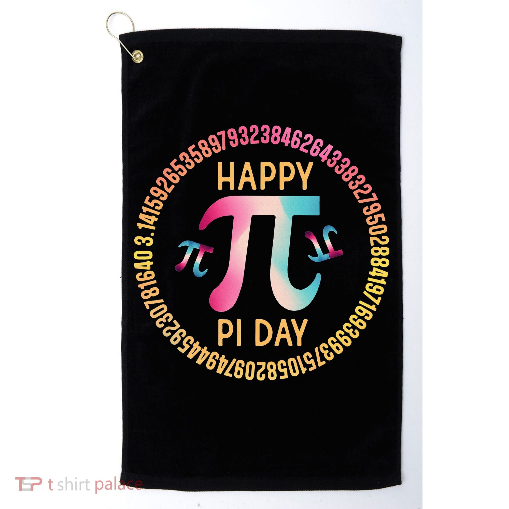 Happy Pi Day Mathematischer Mathematiklehrer Pi 3.14 Golf Towel