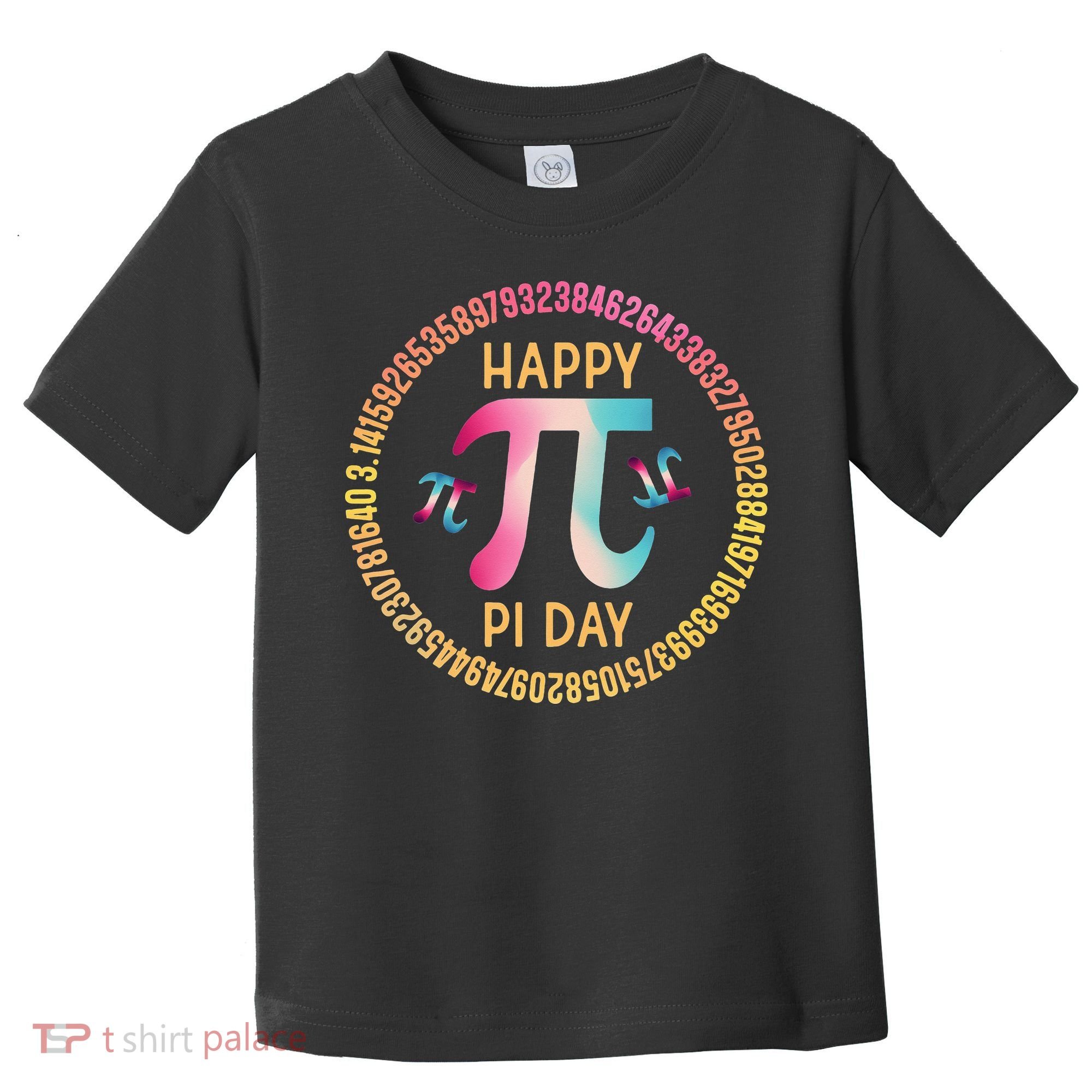 Happy Pi Day Mathematischer Mathematiklehrer Pi 3.14 Toddler T-Shirt