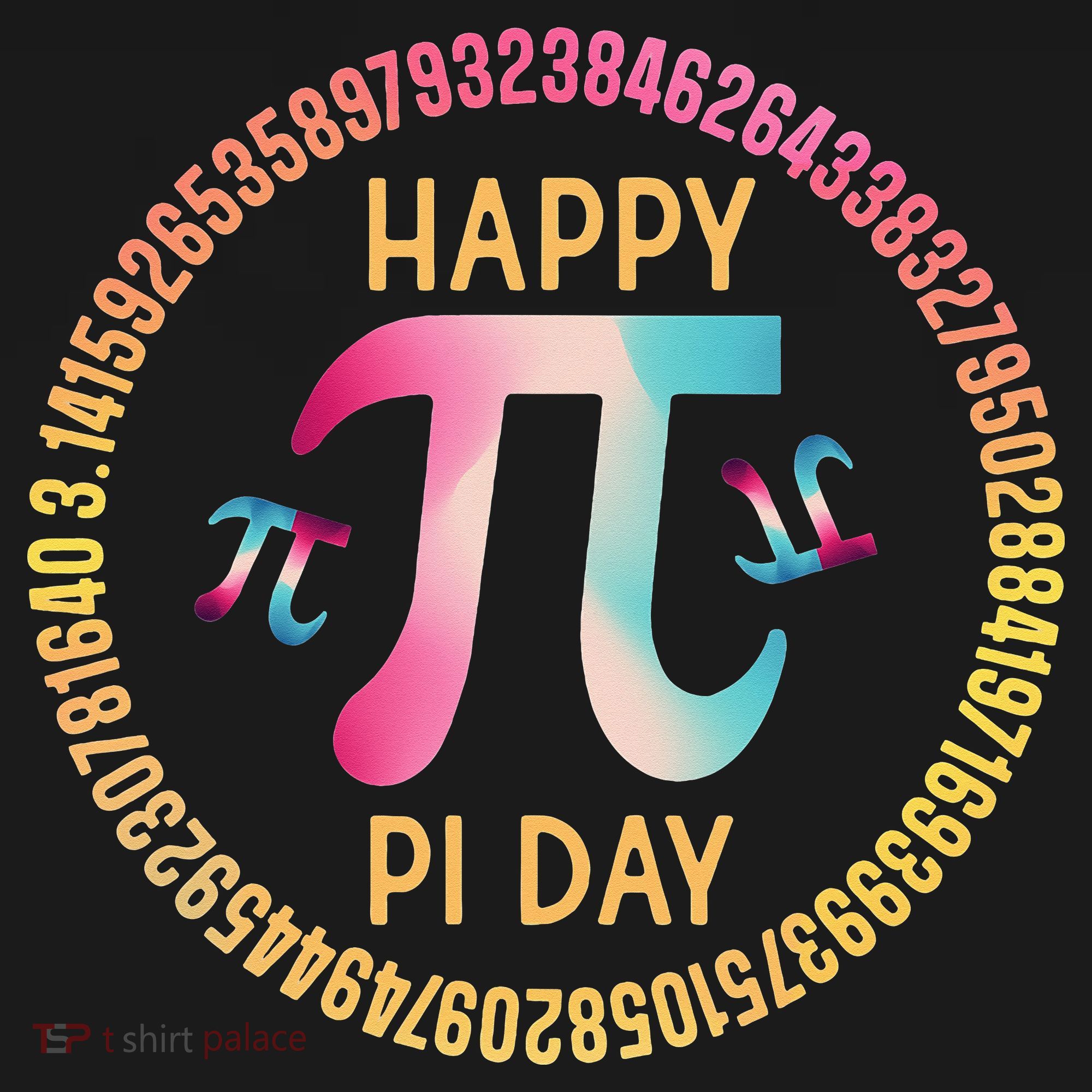 Happy Pi Day Mathematischer Mathematiklehrer Pi 3.14 Toddler T-Shirt