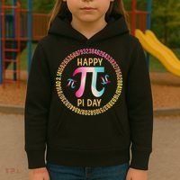 Happy Pi Day Mathematischer Mathematiklehrer Pi 3.14 Kids Hoodie thumb 3