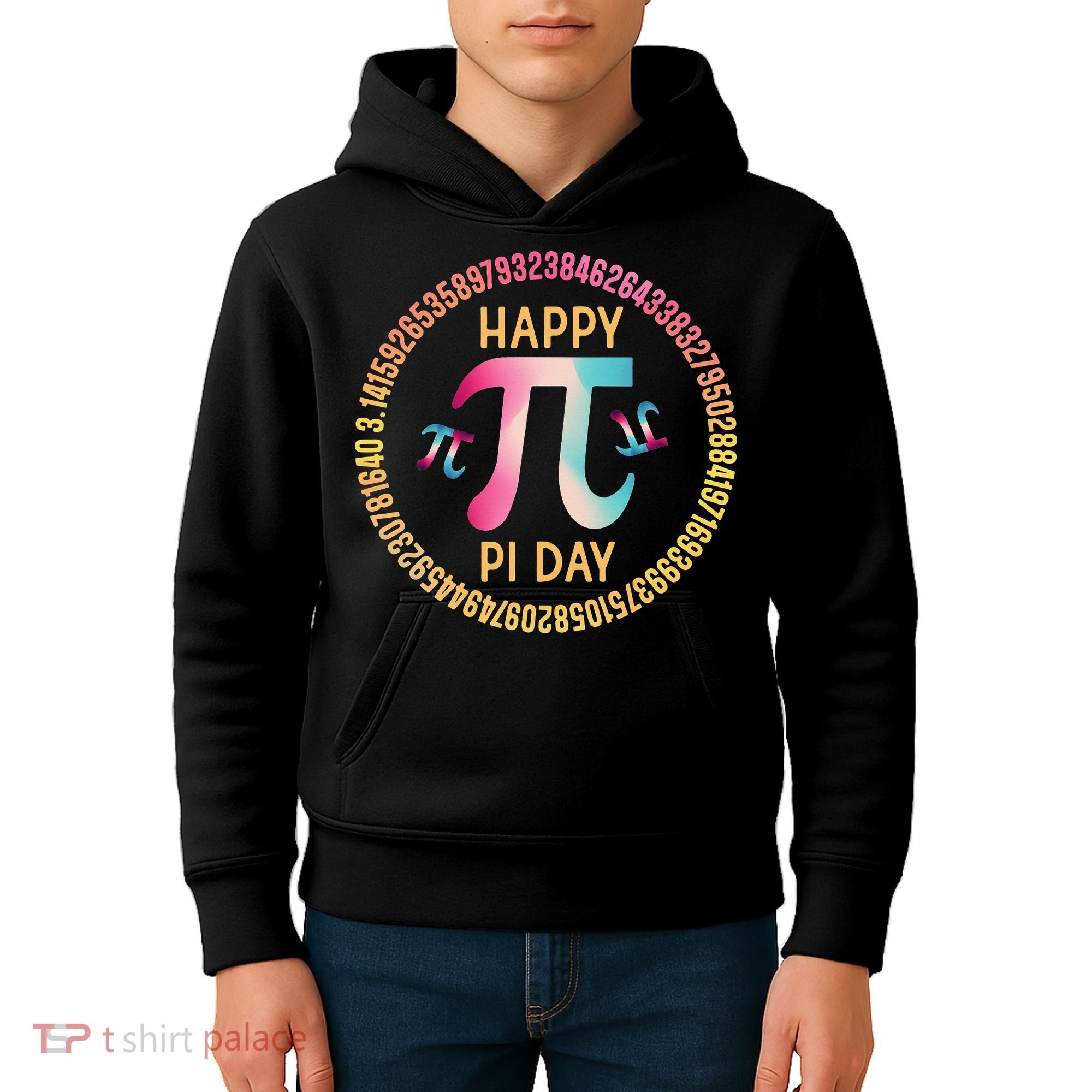 Happy Pi Day Mathematischer Mathematiklehrer Pi 3.14 Kids Hoodie