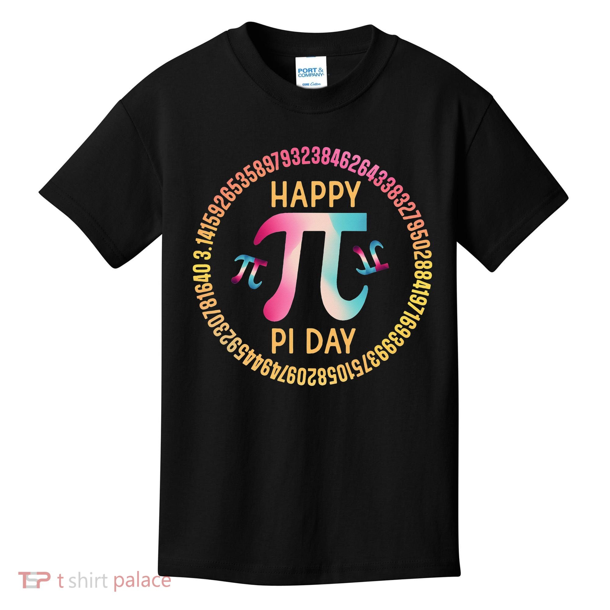 Happy Pi Day Mathematischer Mathematiklehrer Pi 3.14 Kids T-Shirt