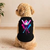 Home Plate Drip Ice Cream Softball Baseball Doggie Tank thumb 2