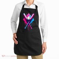 Home Plate Drip Ice Cream Softball Baseball Apron thumb 2