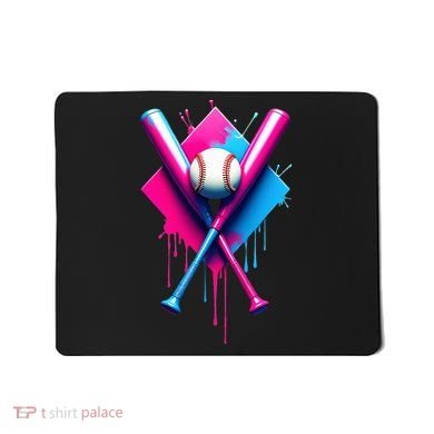 Home Plate Drip Ice Cream Softball Baseball Mousepad