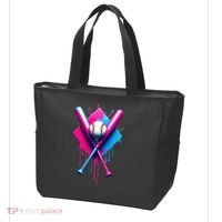 Home Plate Drip Ice Cream Softball Baseball Tote Bag thumb 3
