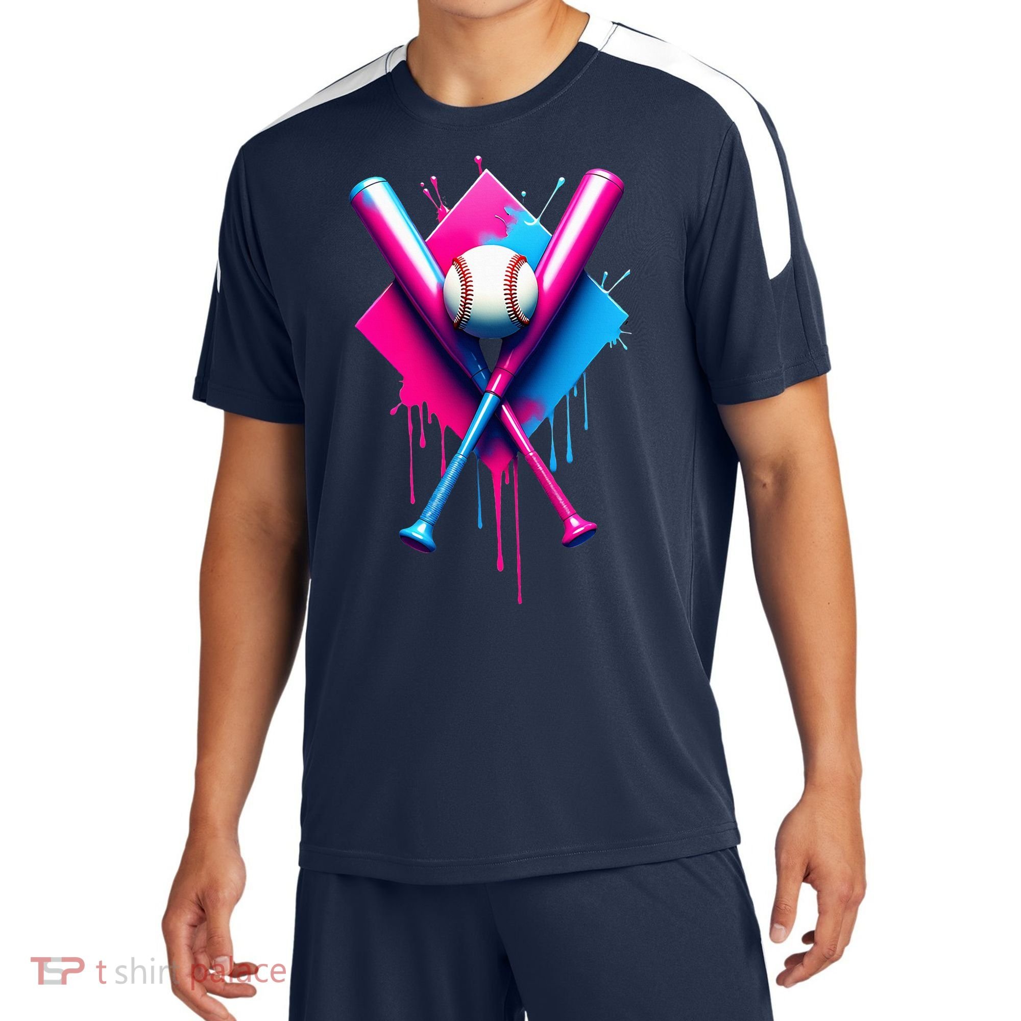 Home Plate Drip Ice Cream Softball Baseball Sport-Tek Competitor United Soccer Jersey