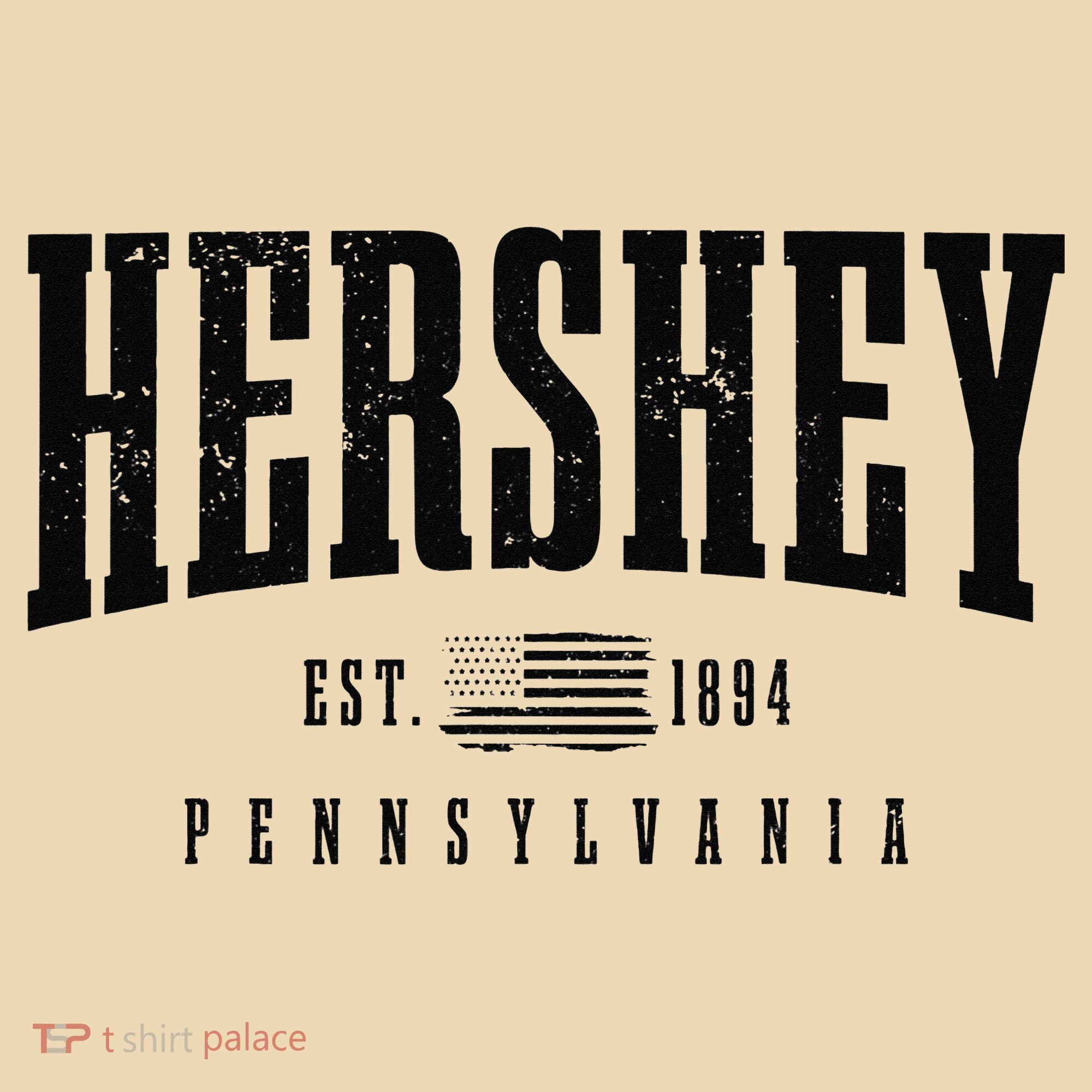 Hershey Pennsylvania Est. 1894 American Flag Patriotic Tote Bag
