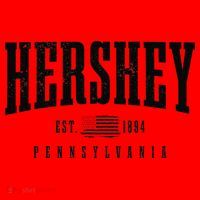 Hershey Pennsylvania Est. 1894 American Flag Patriotic Santa Hat thumb 1