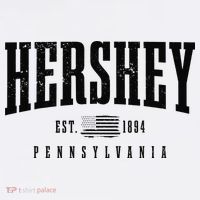 Hershey Pennsylvania Est. 1894 American Flag Patriotic Women's Hoodie thumb 2
