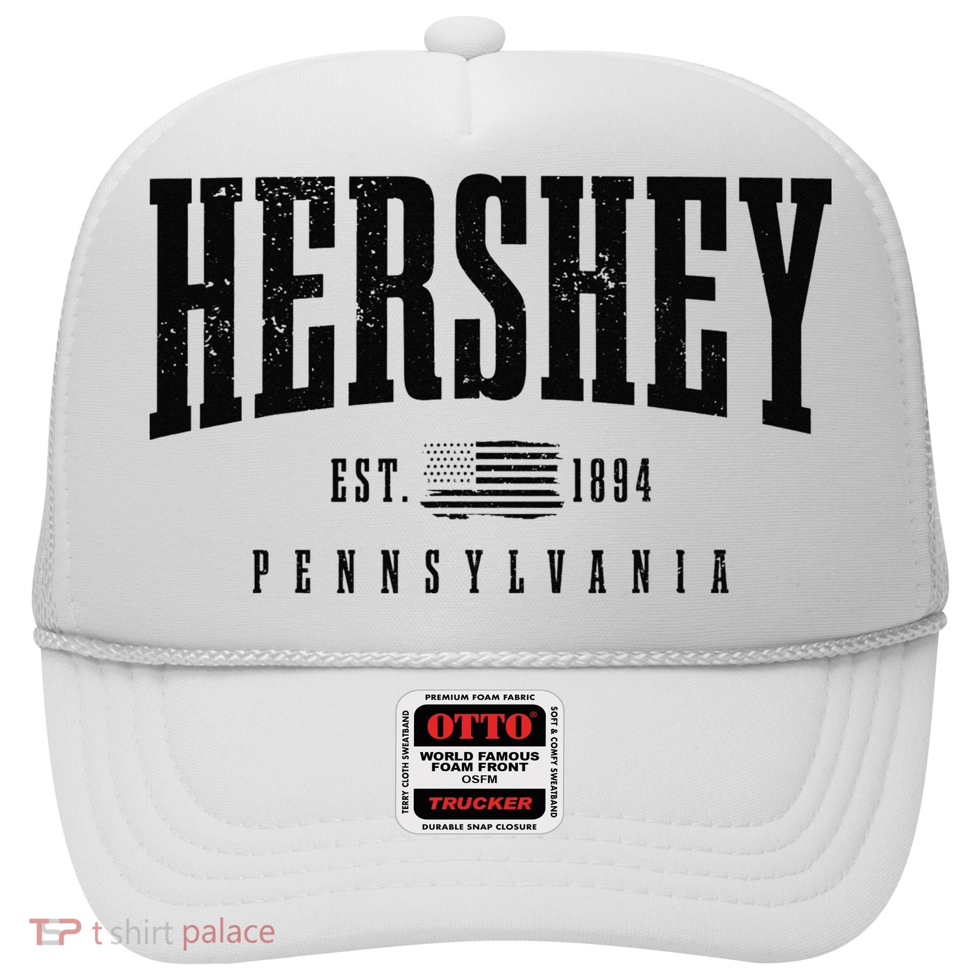 Hershey Pennsylvania Est. 1894 American Flag Patriotic Hat