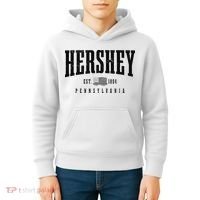 Hershey Pennsylvania Est. 1894 American Flag Patriotic Kids Hoodie thumb 4