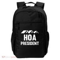 Hoa President Funny Homeowners Association Backpack thumb 0