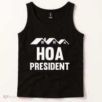 Hoa President Funny Homeowners Association Tank Top thumb 2