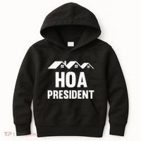 Hoa President Funny Homeowners Association Kids Hoodie thumb 0