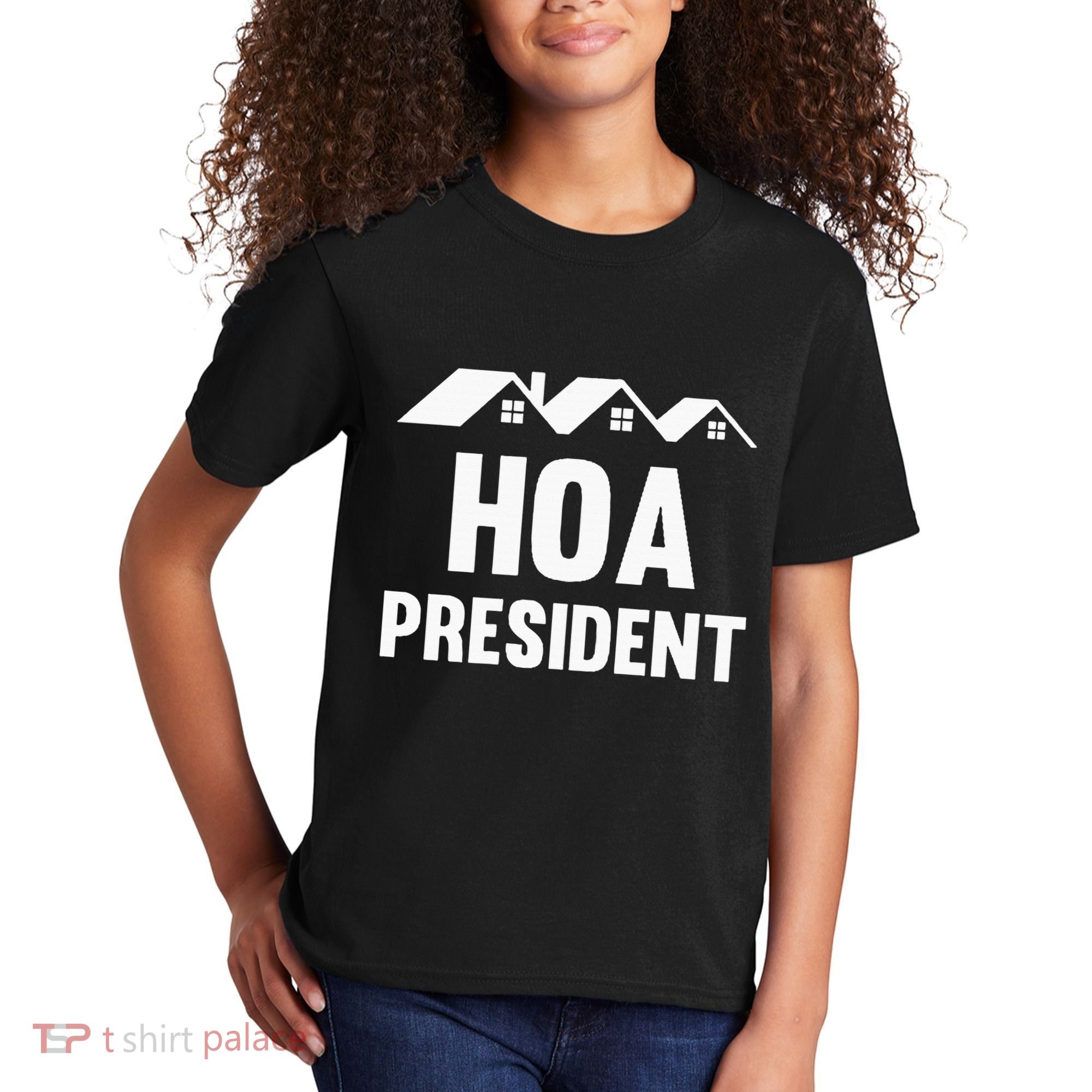 Hoa President Funny Homeowners Association Kids T-Shirt