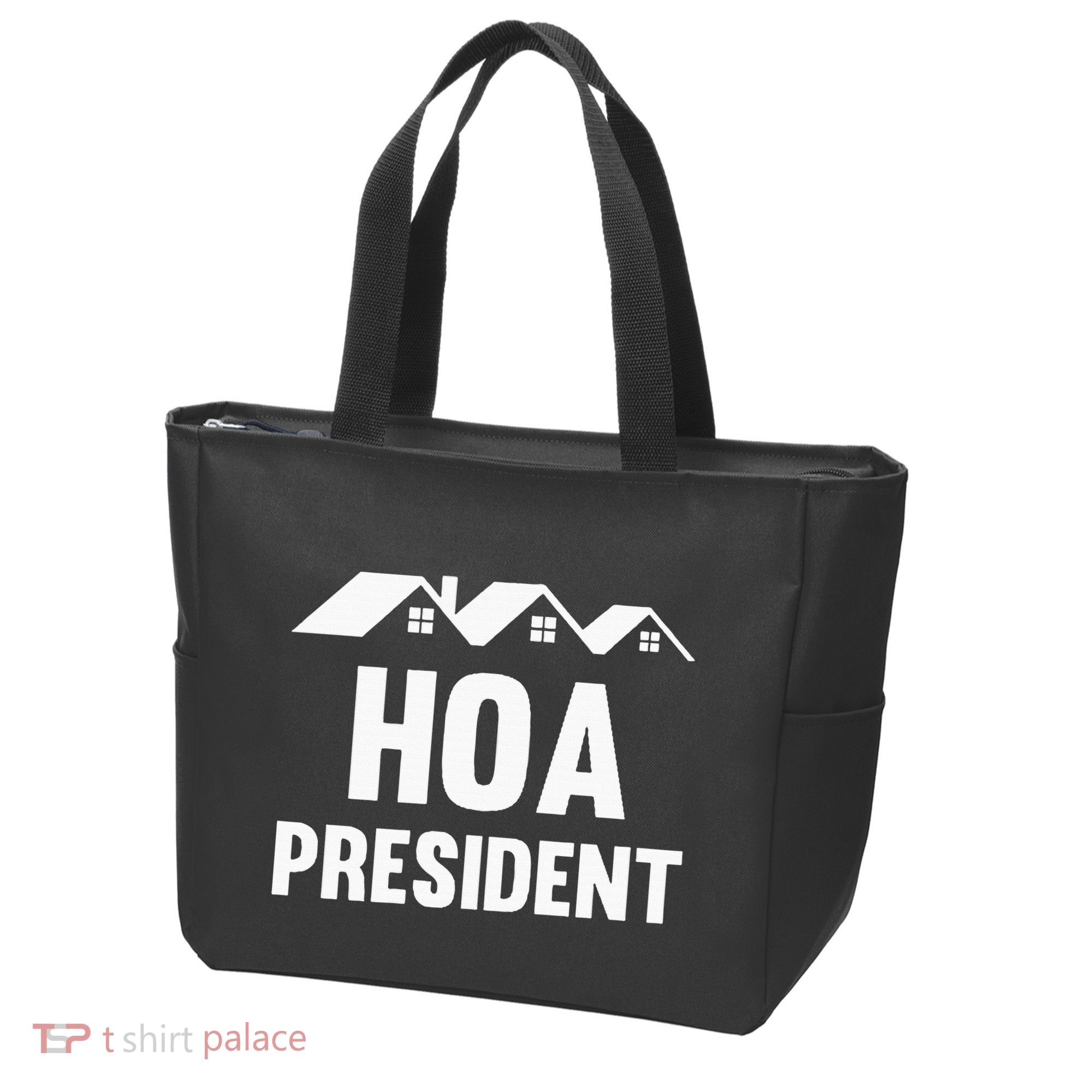 Hoa President Funny Homeowners Association Tote Bag