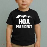 HOA President Funny Homeowners Association Toddler T-Shirt thumb 2