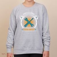 Handyman Professional Fixologist for Funny Repairman Team  Women's Sweatshirt thumb 0
