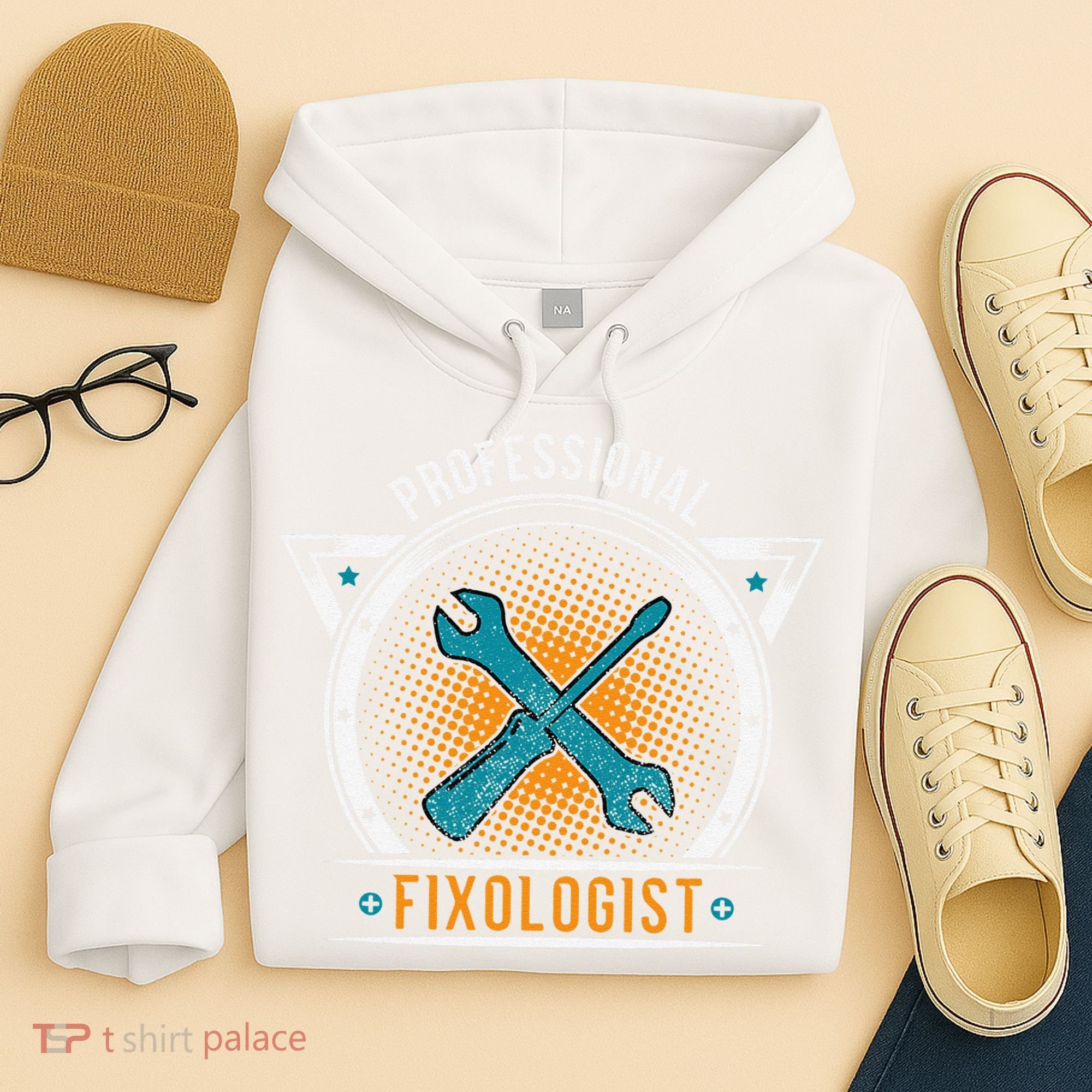 Handyman Professional Fixologist for Funny Repairman Team  Hoodie