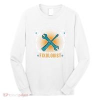 Handyman Professional Fixologist for Funny Repairman Team  Long Sleeve Shirt thumb 0