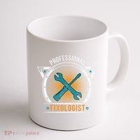 Handyman Professional Fixologist for Funny Repairman Team  Coffee Mug thumb 1