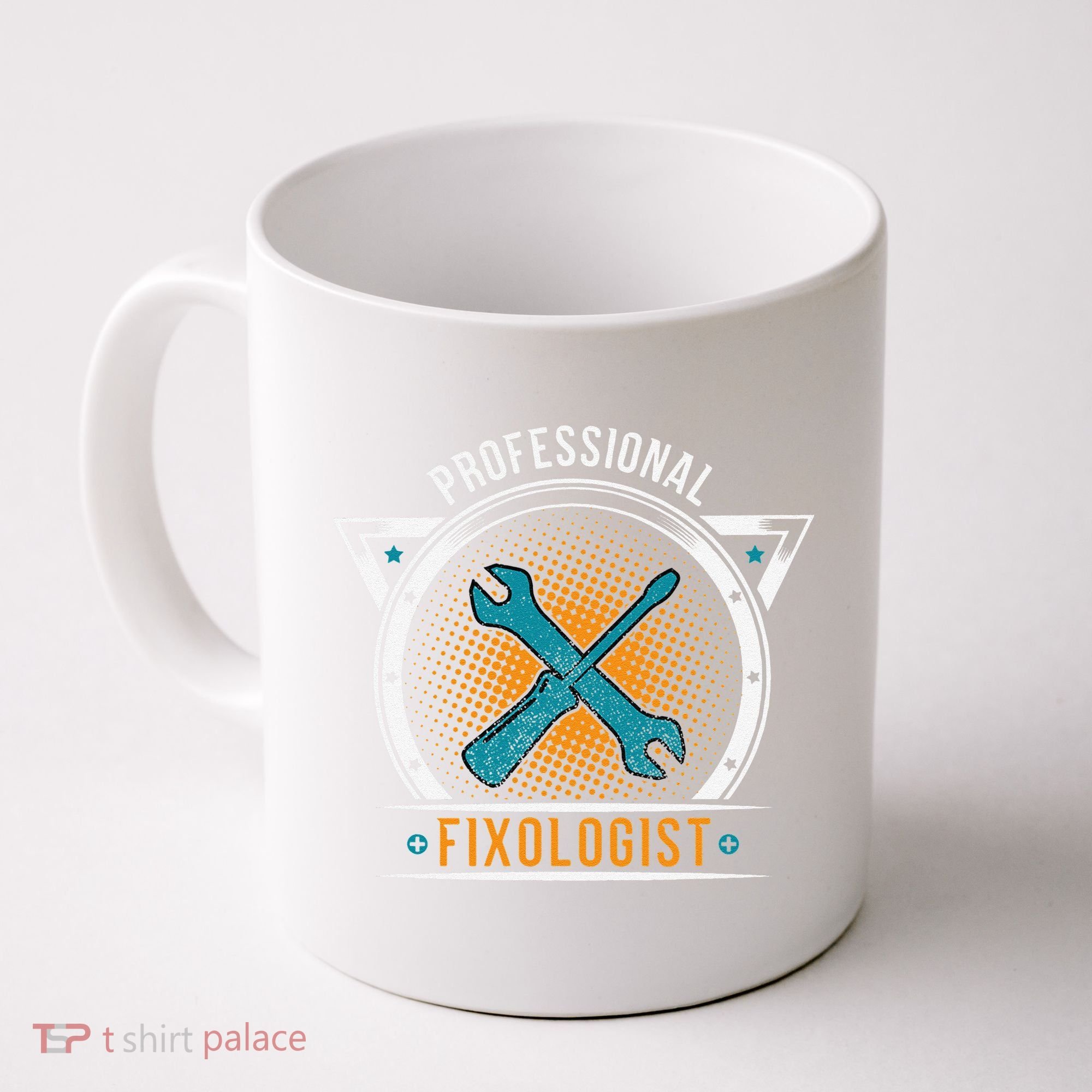 Handyman Professional Fixologist for Funny Repairman Team  Coffee Mug