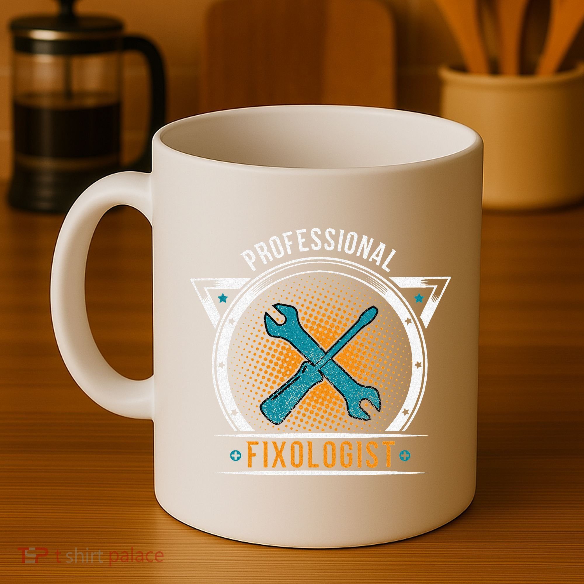 Handyman Professional Fixologist for Funny Repairman Team  Coffee Mug