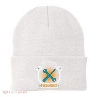 Handyman Professional Fixologist for Funny Repairman Team  Beanie thumb 0