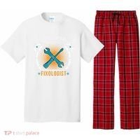 Handyman Professional Fixologist for Funny Repairman Team  Pajama Set thumb 0