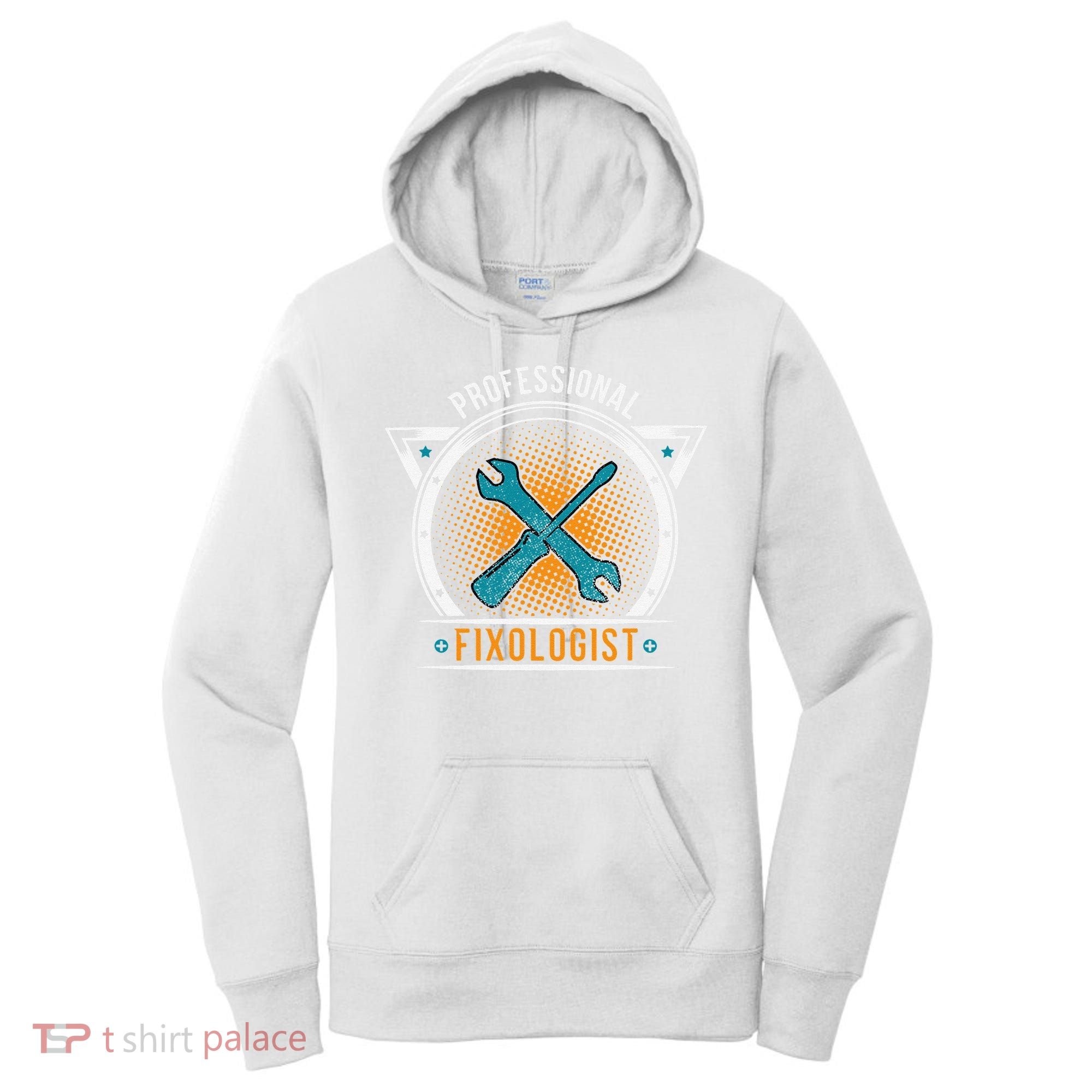 Handyman Professional Fixologist for Funny Repairman Team  Women's Hoodie
