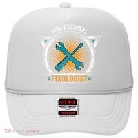 Handyman Professional Fixologist for Funny Repairman Team  Hat thumb 0