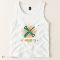 Handyman Professional Fixologist for Funny Repairman Team  Tank Top thumb 2